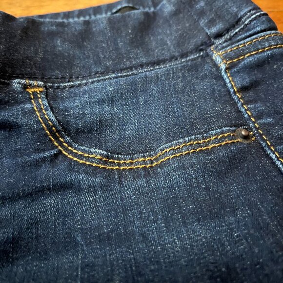 Old Navy Rockstar Jeans Pants Built In Sculpt Womens Size 6 Standard Skinny - Picture 6 of 10